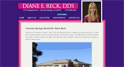 Desktop Screenshot of dianereck.com